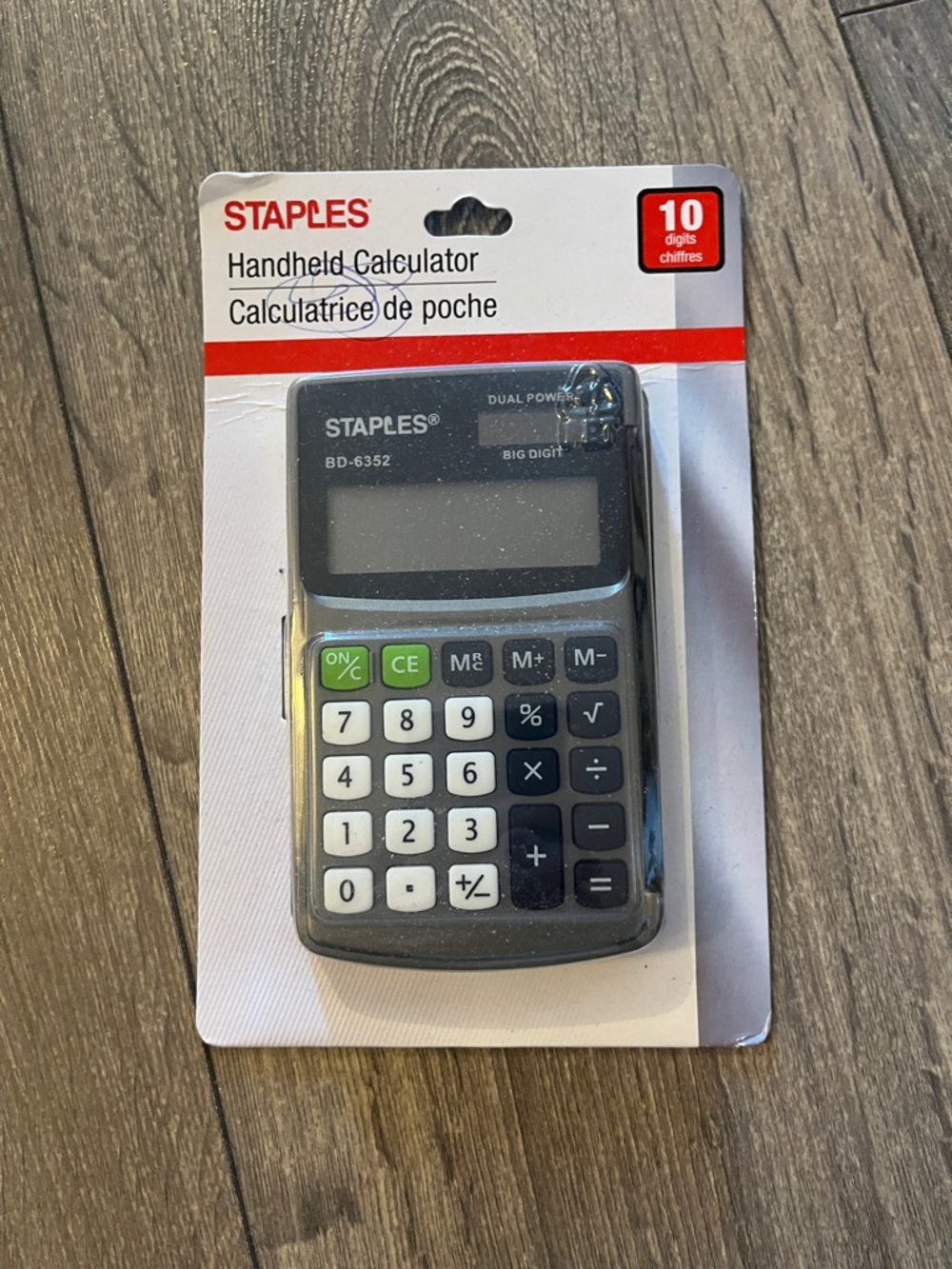 5/$25 Staples Handheld Calculator